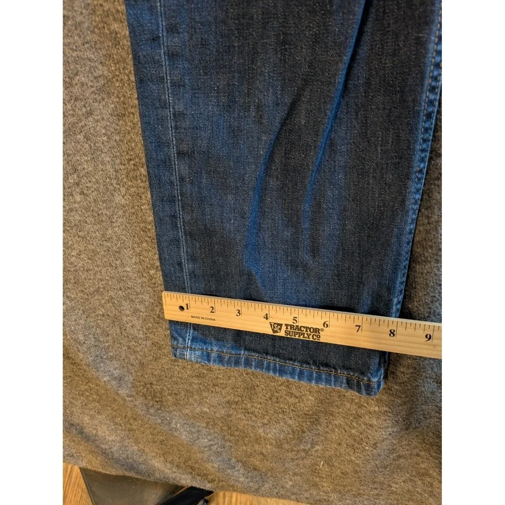 Levi's Jeans Men 514  34x32 Blue Denim Zipper Fly 100% Cotton